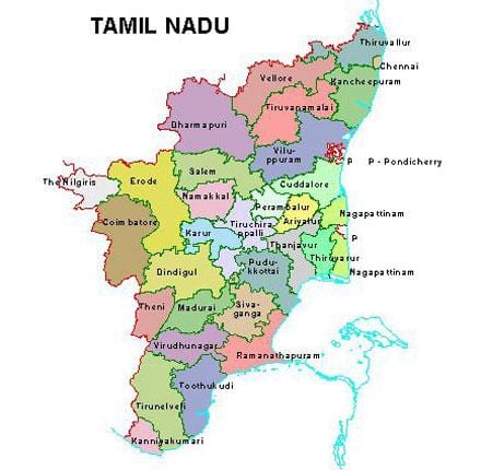 kart av Chennai Tamil Nadu