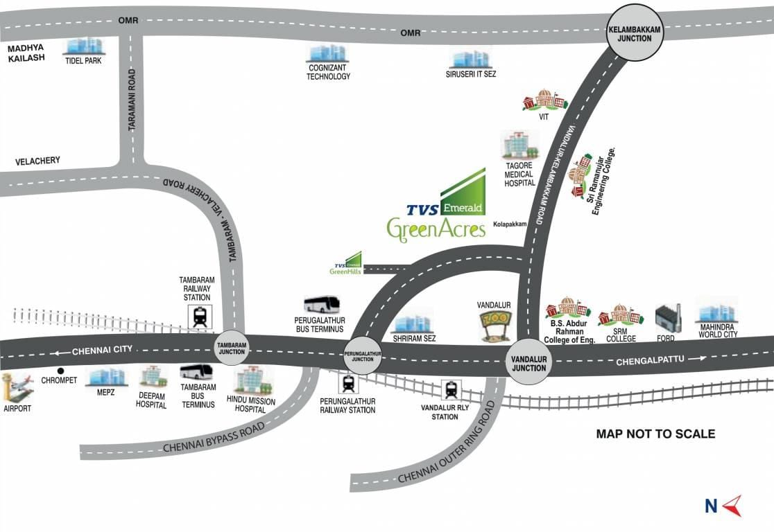 kart av Chennai Perungalathur